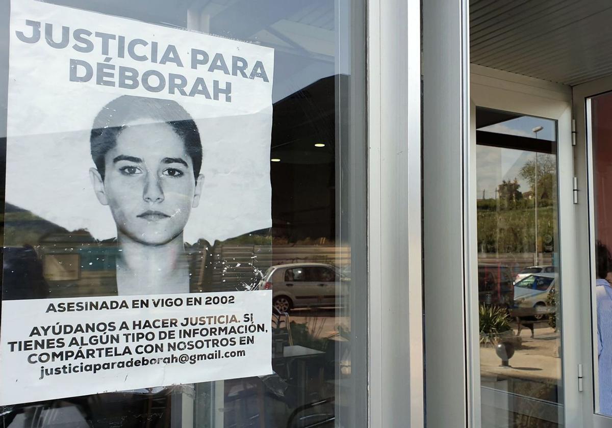 Uno de los muchos carteles que reclaman justicia para la joven viguesa.