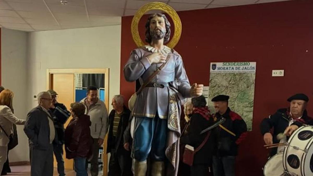 Morata de Jalón honró a San Isidro Labrador.