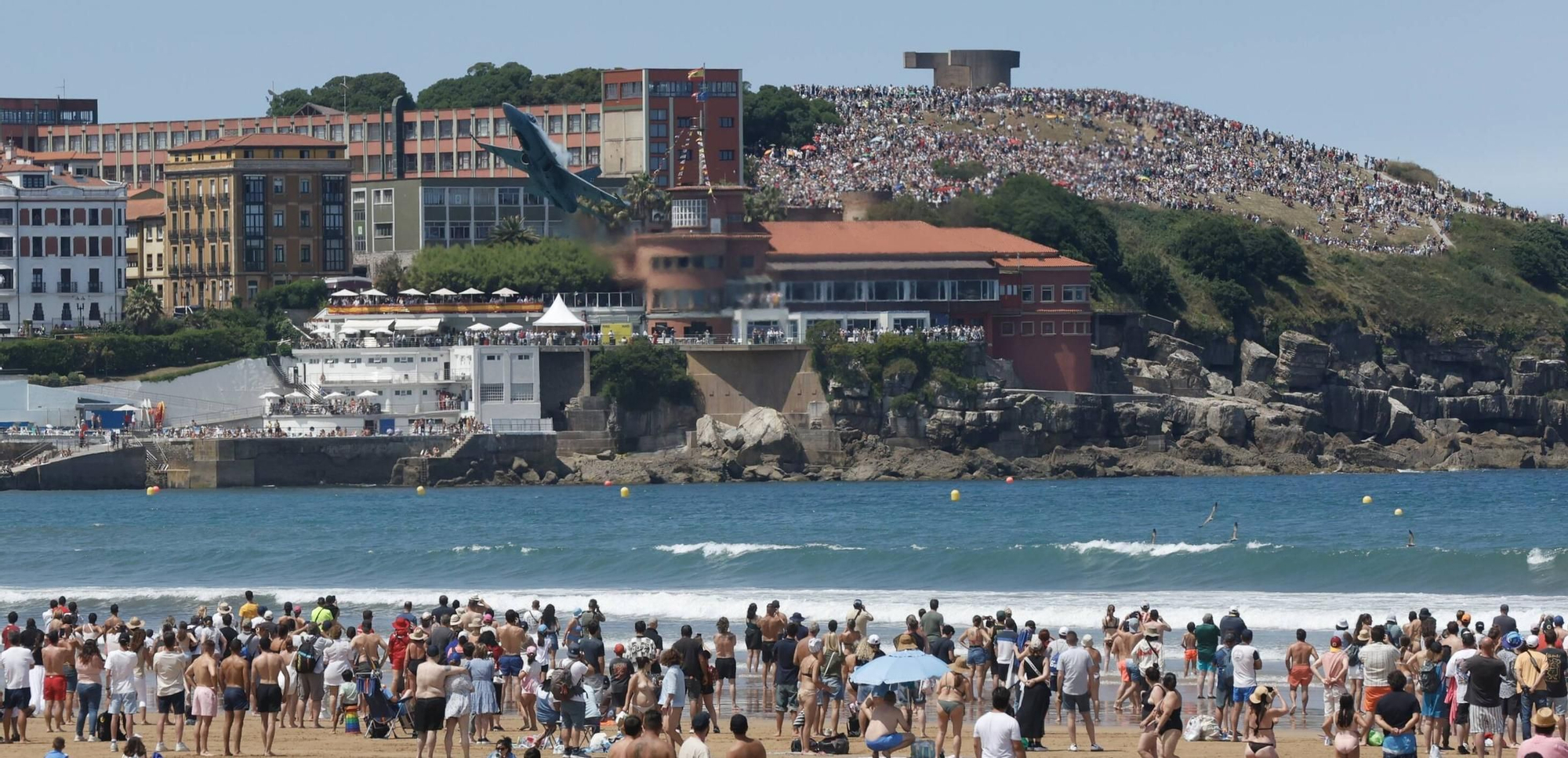 El espectacular y multitudinario Festival Aéreo de Gijón, en imágenes