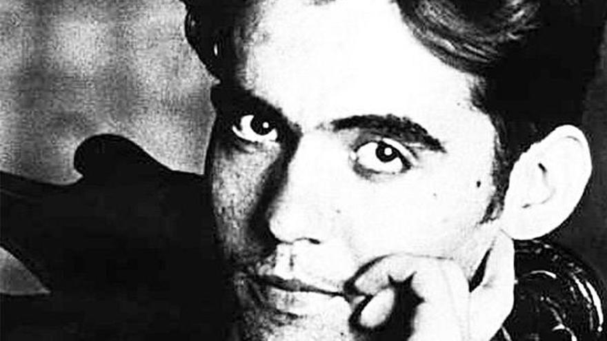 El poeta granadino Federico García Lorca en su juventud.