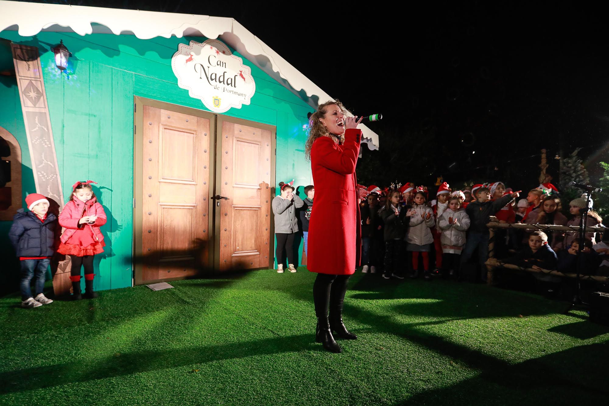 Encendido del alumbrado navideño en Sant Antoni