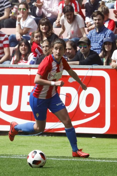 El derbi femenino de Gijón, en imágenes