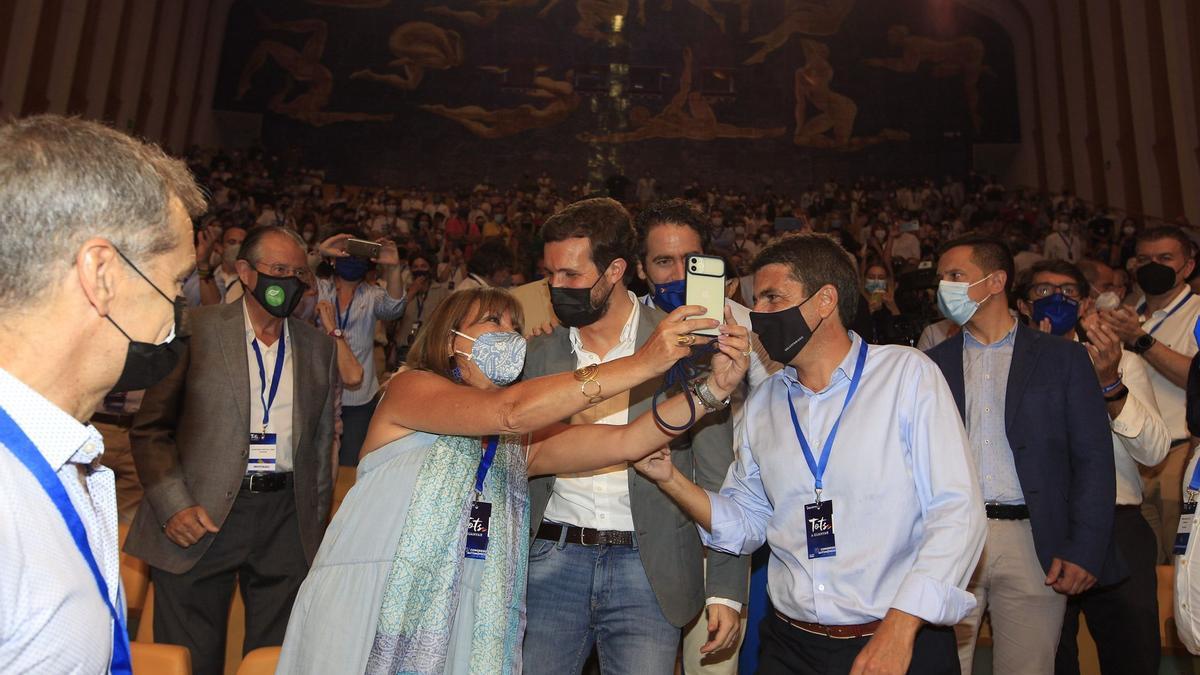 Las imágenes del congreso regional del PP celebrado en el Palau de Les Arts Reina Sofía