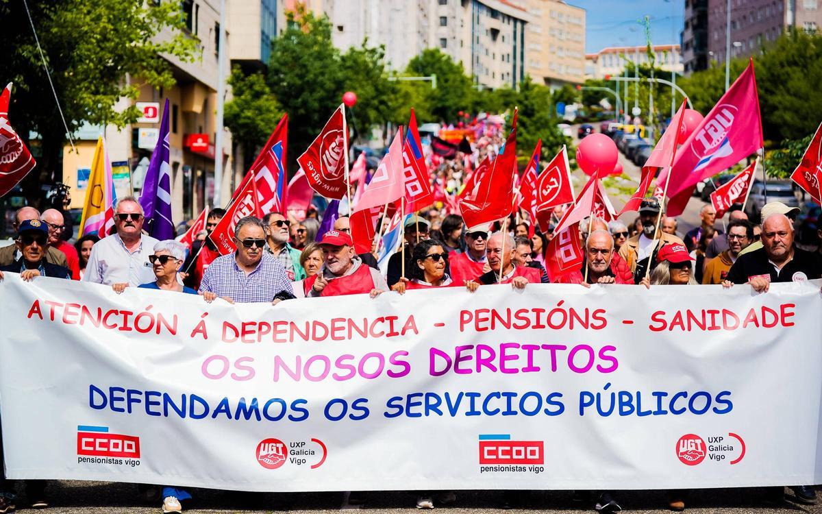 Primero de Mayo en Vigo: por la paz, mejores salarios y vivienda digna