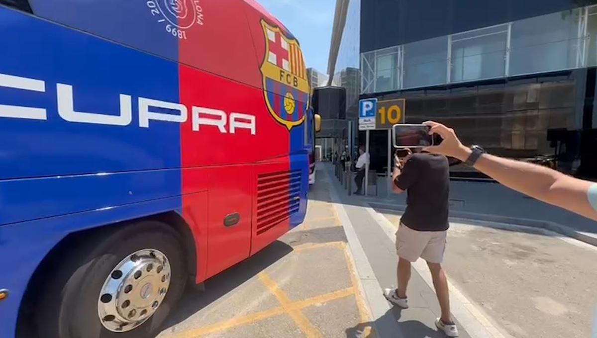 El Barça ya está en Barcelona