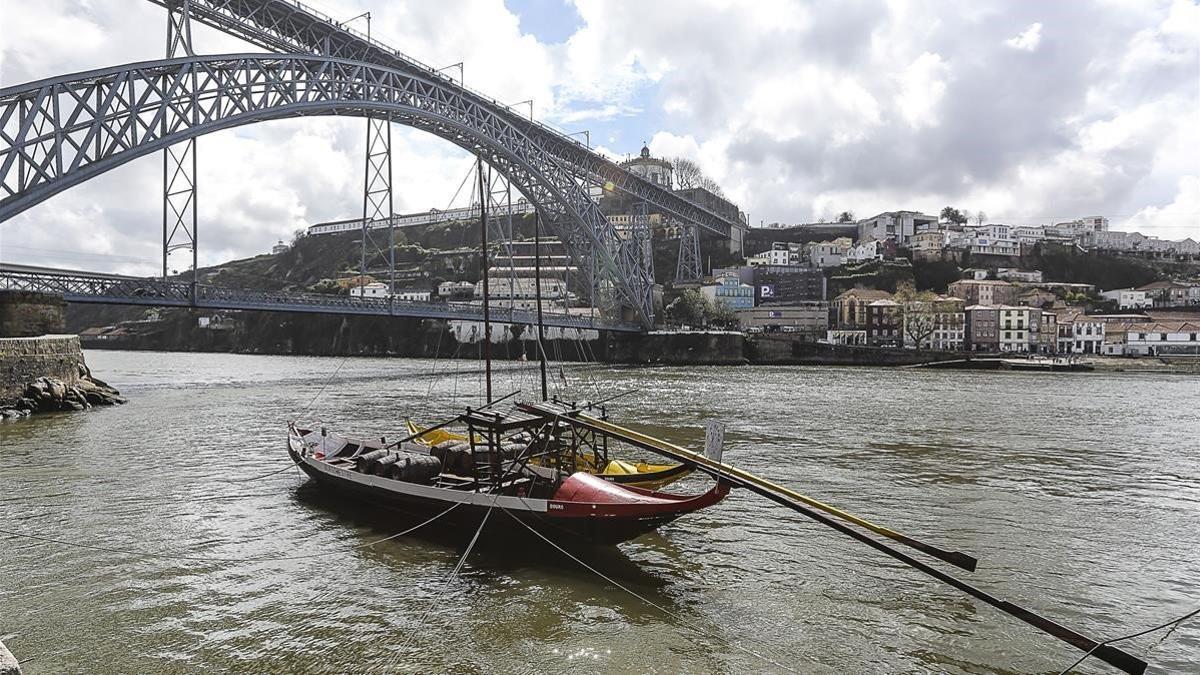 vista del puente don Luis de Oporto