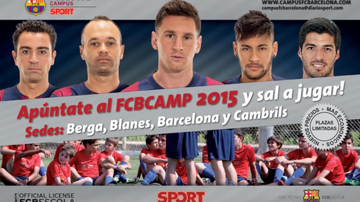 Abiertas las inscripciones del FCBCamp 2015