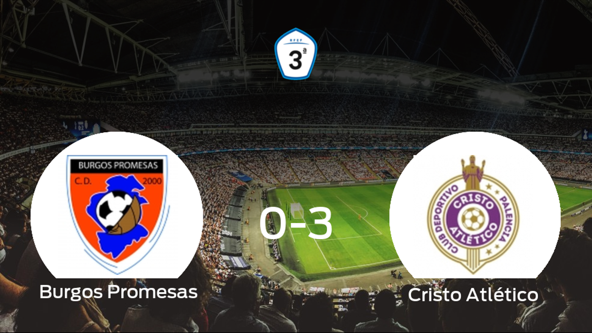 El Cristo Atlético se lleva los tres puntos a casa tras golear al Burgos Promesas (0-3)