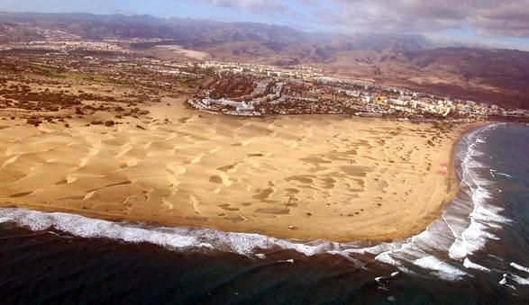 Vista panorámica de las dunas de Maspalomas. | lp/dlp