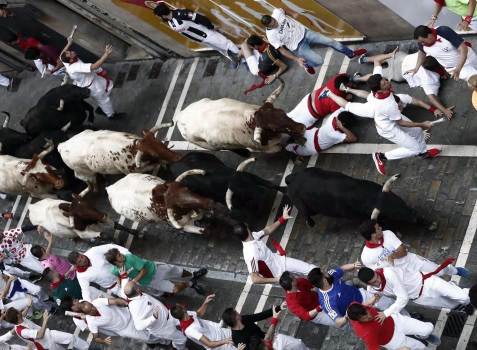 Sexto encierro de Sanfermines 2018