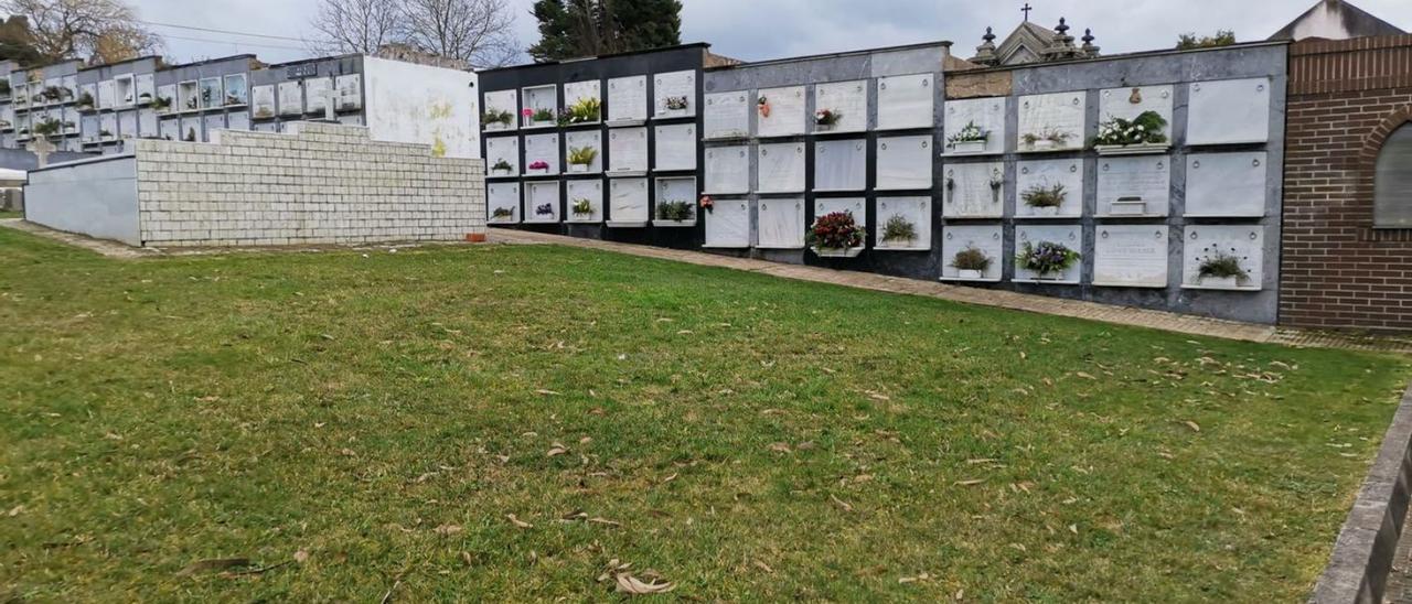 Vista del cementerio de Luanco, uno de los enclaves del concejo donde se centra la investigación sobre la guerra civil y la represión franquista.