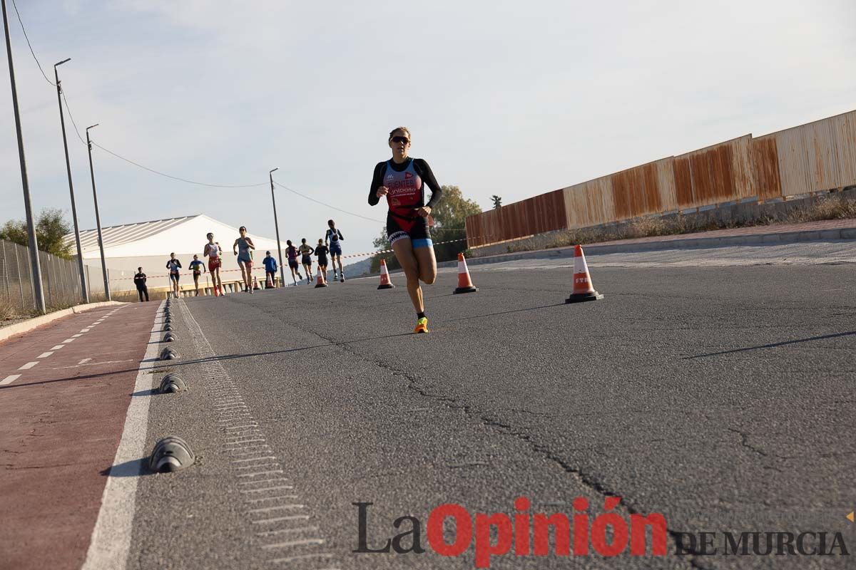 Campeonato Regional de Duatlón por relevos Súper Sprint en Calasparra (carrera a pie)