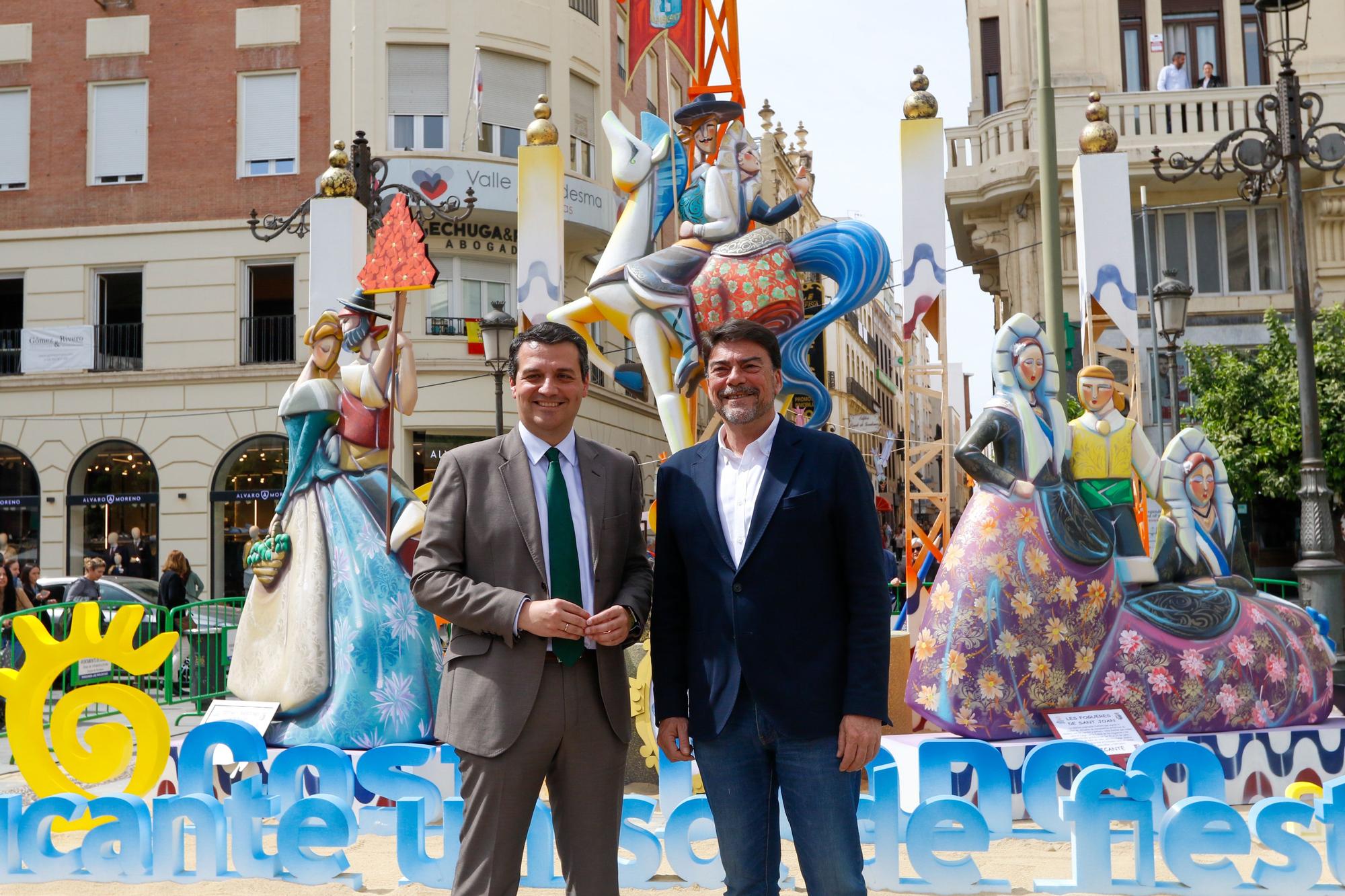 Alicante promociona su imagen en Córdoba con un arroz gigante