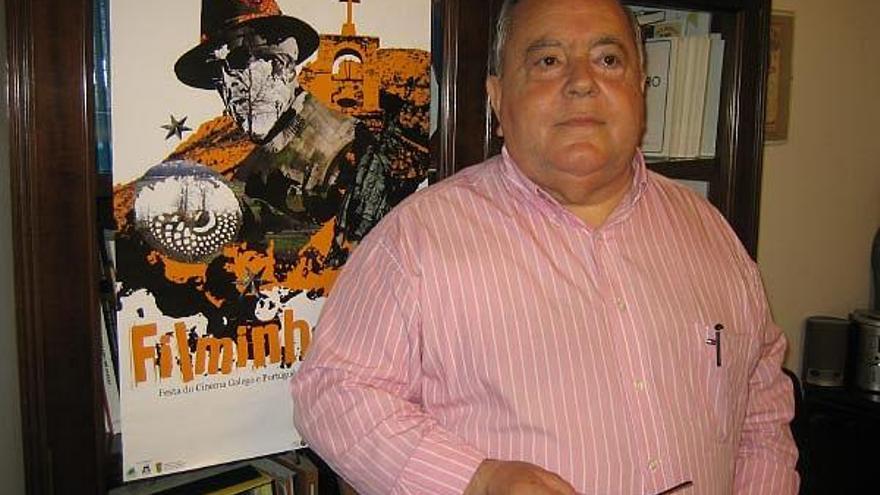 Alberto Estévez Piña, el cineasta autor de &quot;A romaría da morte&quot;.