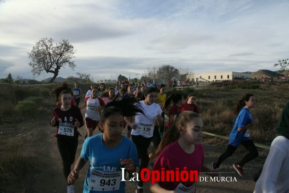 Final regional de campo a través infantil