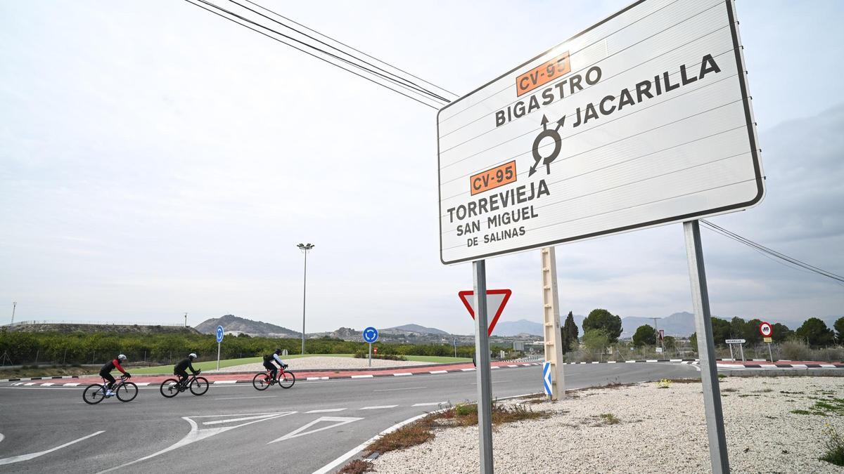 Zona en la que se ubica la propuesta de planta comarcal de residuos en término municipal de Orihuela junto a Jacarilla