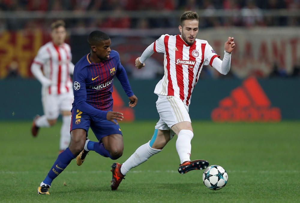 Champions: Olympiacos - Barcelona