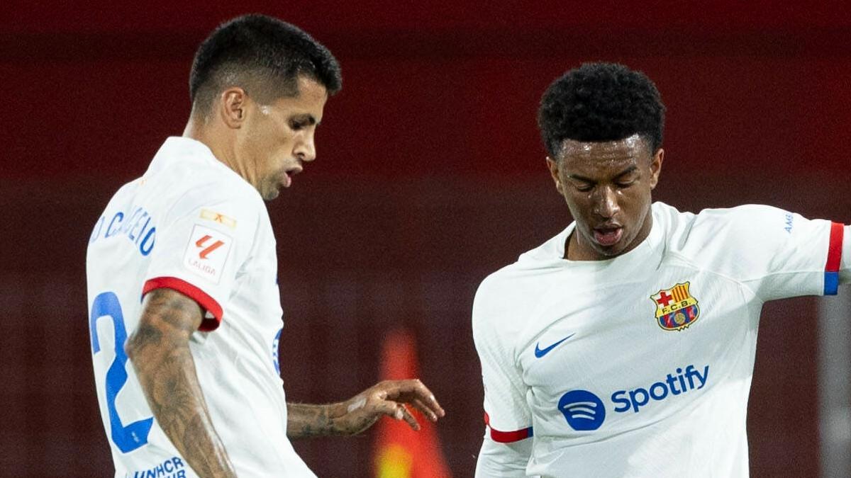 Cancelo compitió con Balde