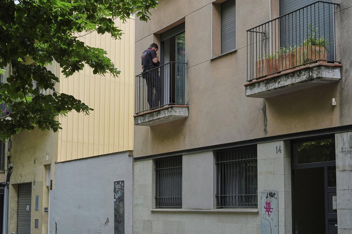 Girona pedret policia mossos esquadr pis ocupat