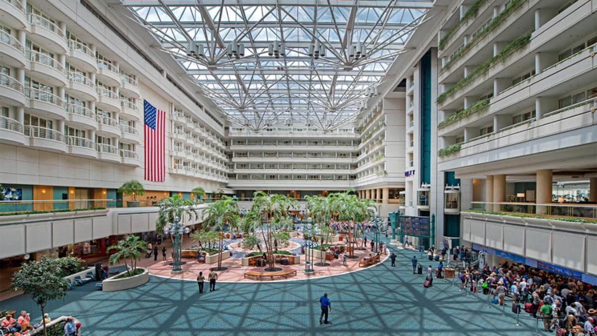 El Aeropuerto Internacional de Orlando es el más transitado del estado de Florida