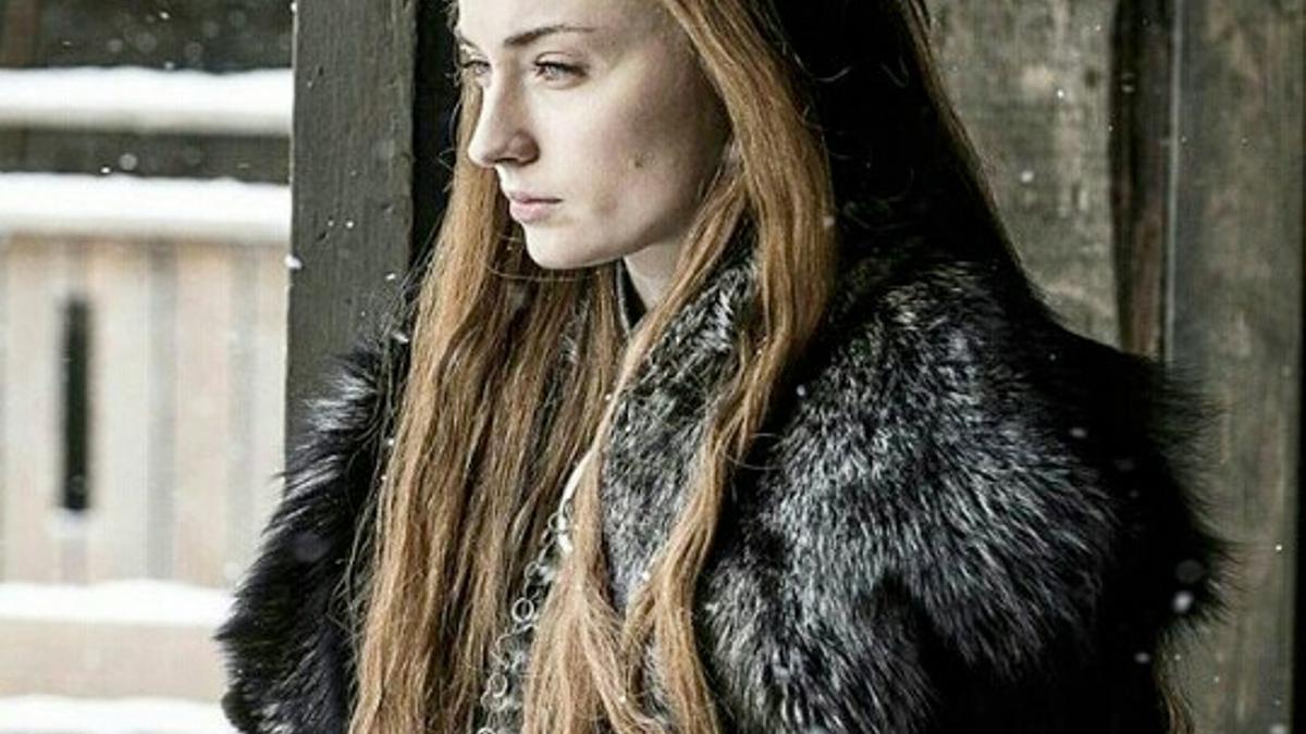 La actriz Sophie Turner en 'Juego de tronos'