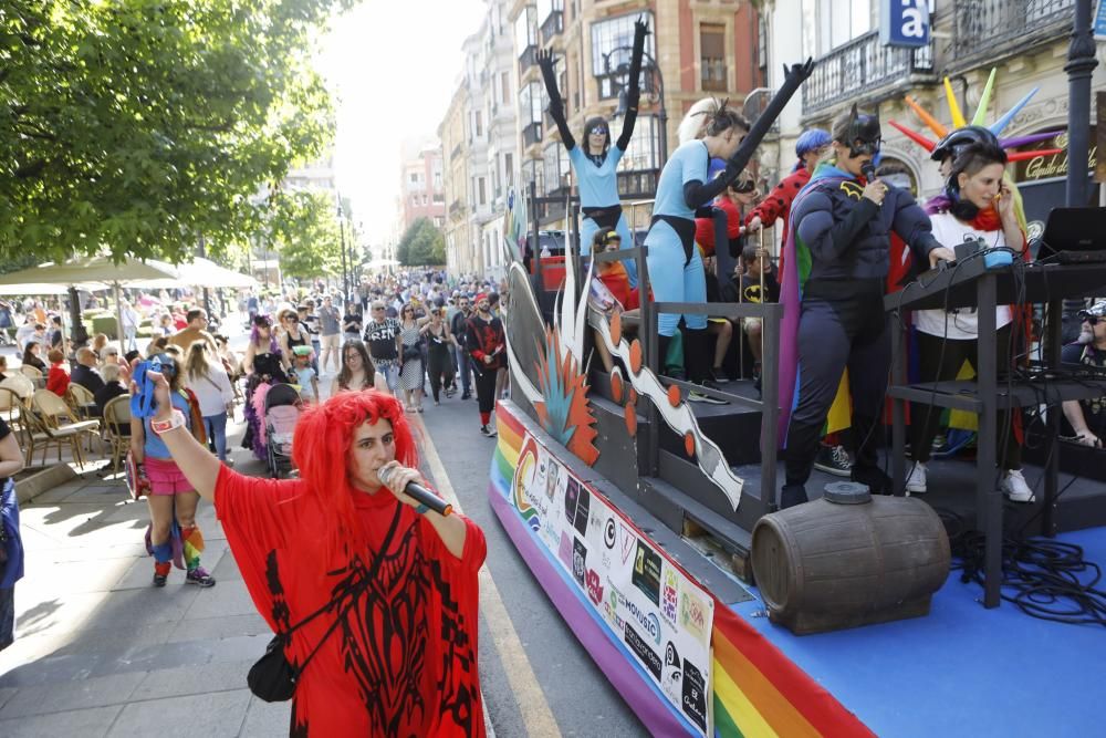 Desfile del "Orgullo del Norte", en Gijón