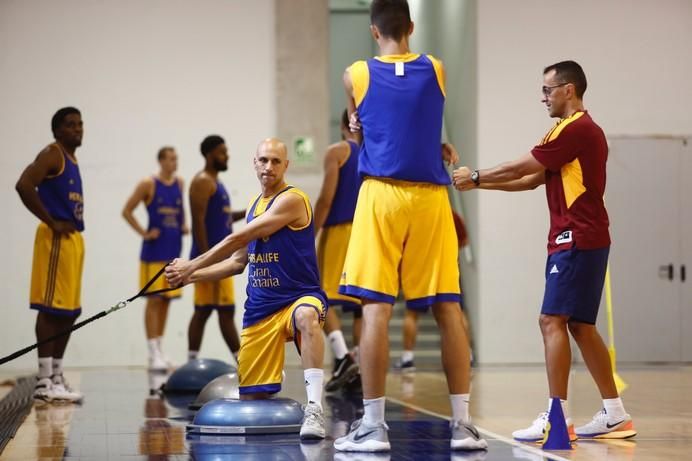 Primer entrenamiento de pretemporada del Herbalife Gran Canaria