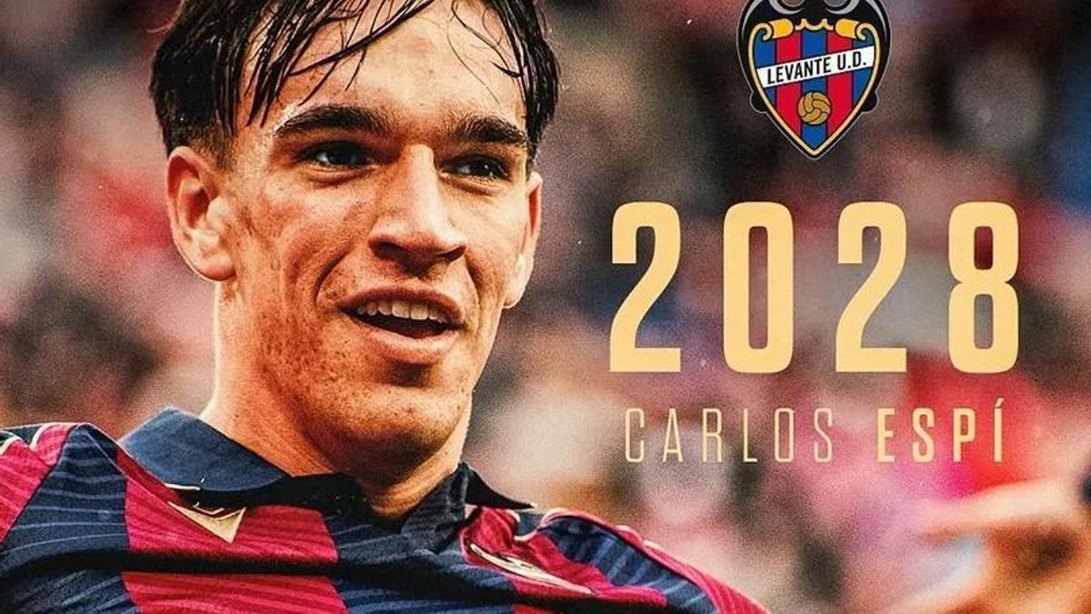 Levante UD: Carlos Espí renueva con el Levante UD: El delantero de ...