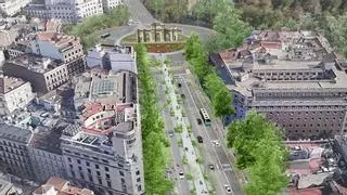 Almeida anuncia un nuevo bulevar urbano entre Cibeles y la Puerta de Alcalá