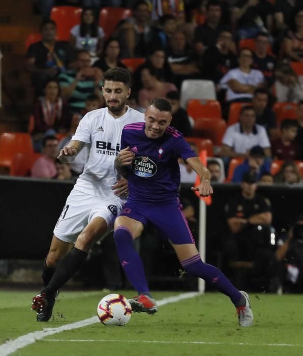 Valencia CF - Celta de Vigo, en fotos