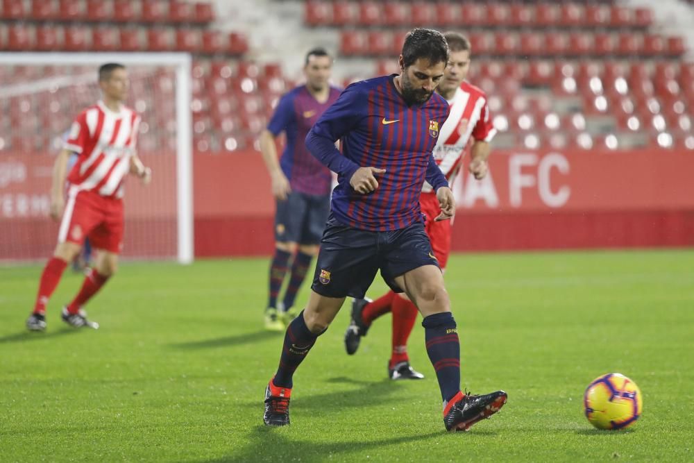 Partit entre veterans del Girona i del Barcelona