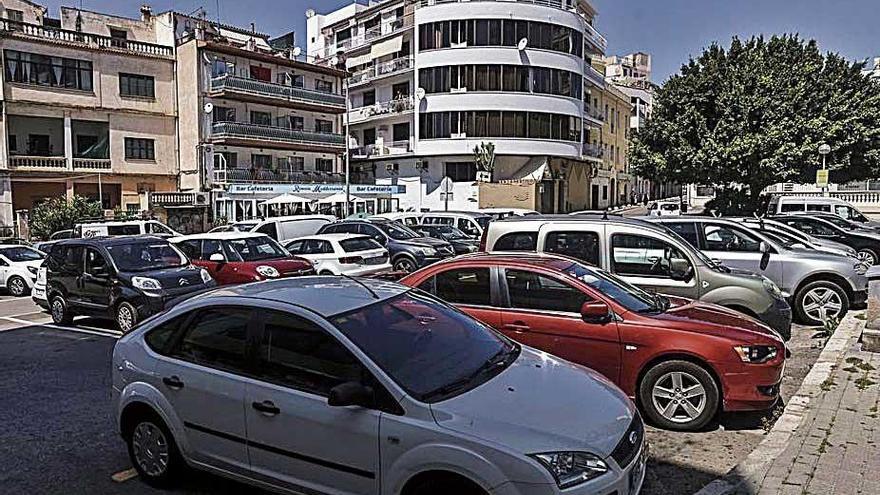 Plaza del MediterrÃ¡neo de Palma, donde ocurriÃ³ el atraco.