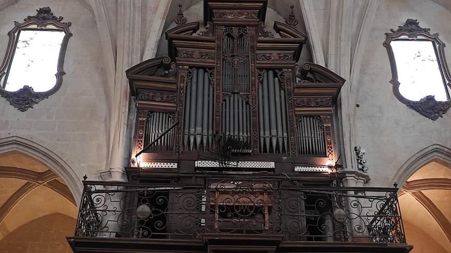 Una restauración &quot;necesaria&quot; para el órgano de la Basílica de Santa María de Alicante