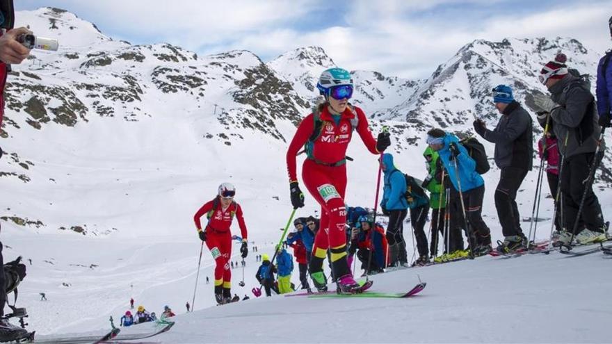 Clàudia Galicia, campeona del mundo de esquí de montaña