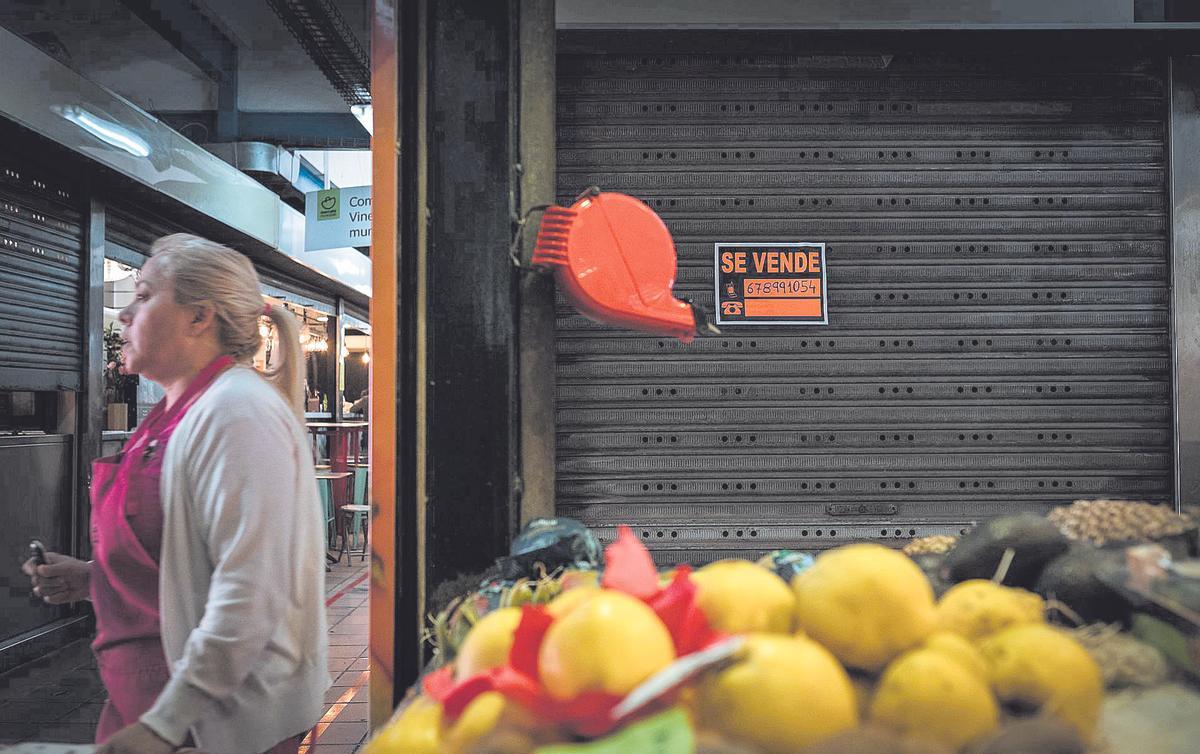 Puesto que se vende en el mercado de Pere Garau de Palma.