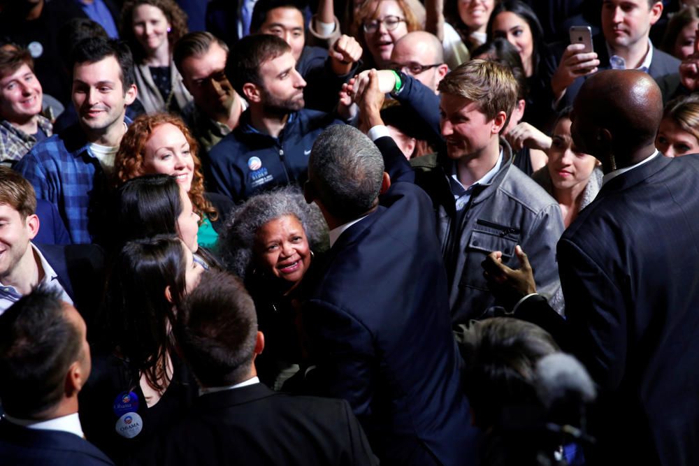 El último discurso de Barack Obama, en imágenes