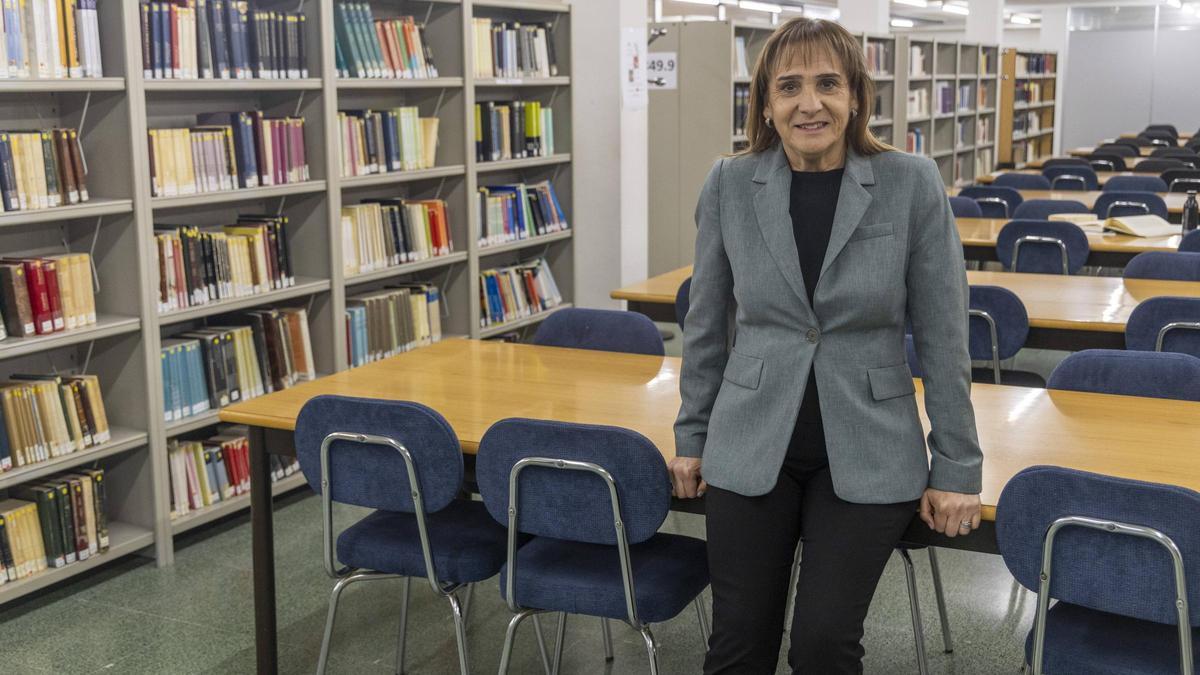 María José López Couso es una de las candidatas a rectora de la USC.