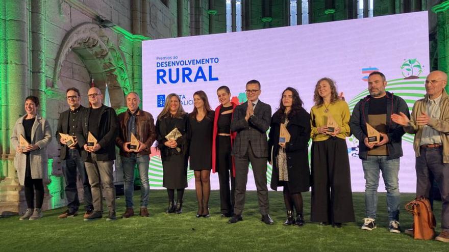 Premios Agader para Terra de Boborás Apicultura, Casa Vella y el CDR O Viso