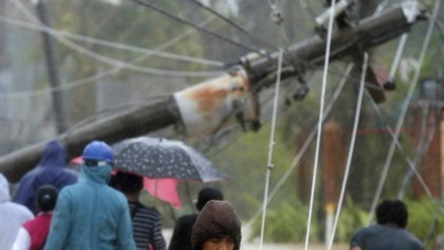 Paso del  tifón &#039;Hagupit&#039; por Filipinas