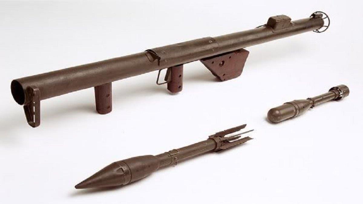El 'bazuca' el primer lanzacohetes antitanque estadounidense