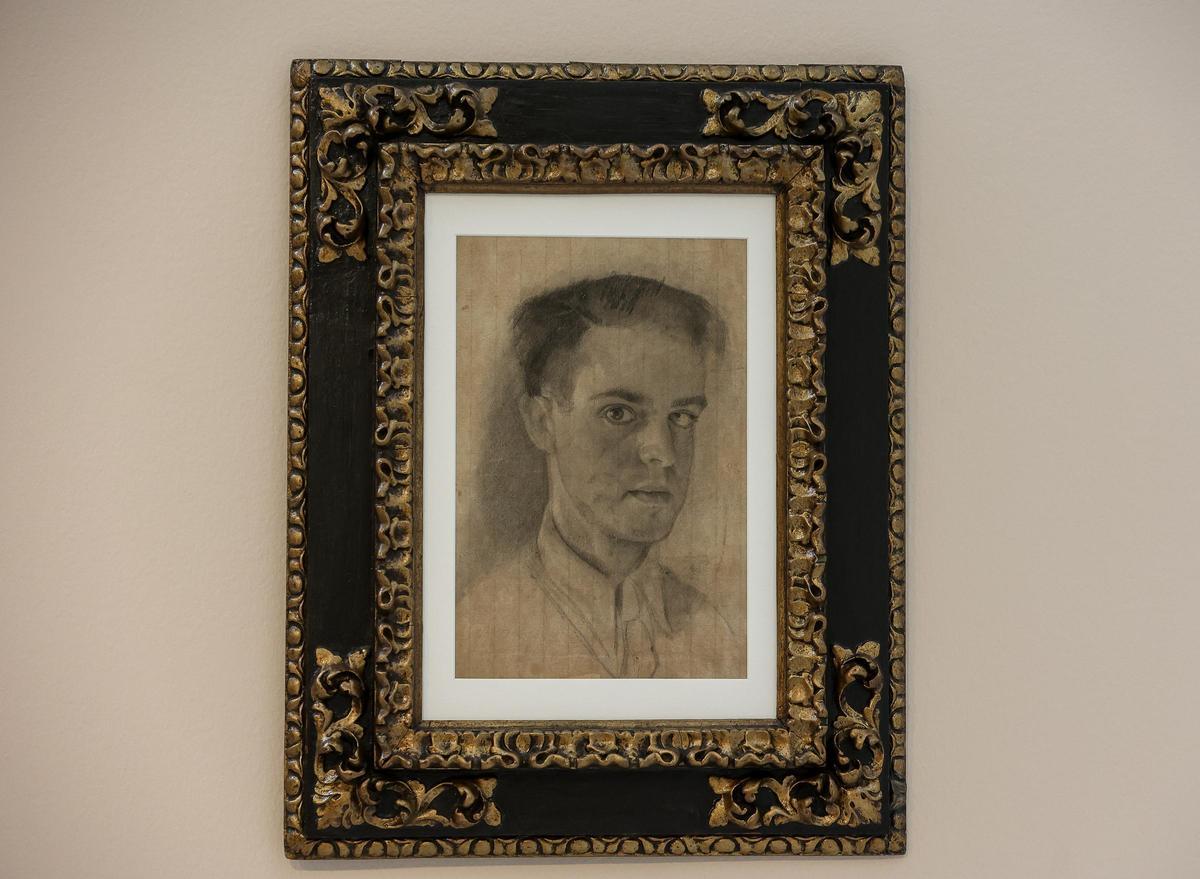 Autorretrato de Sempere de alrededor de 1941