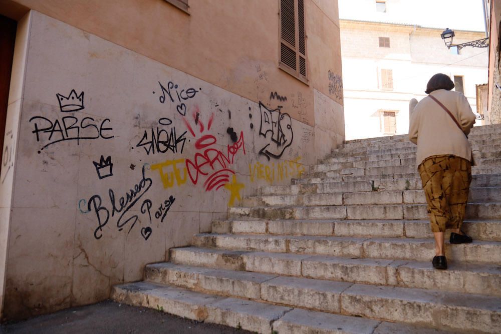 Palma, una ciudad pintarrajeada