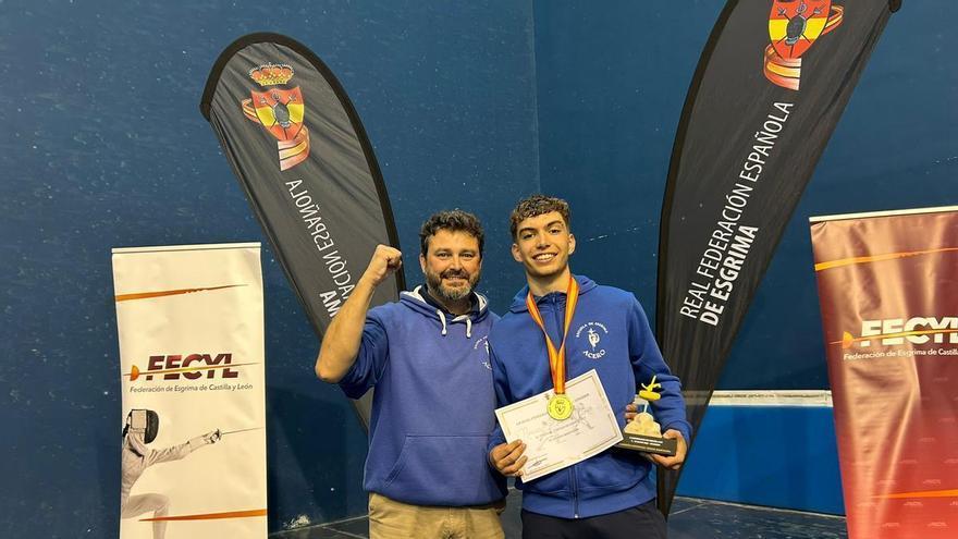 El tirador cacereño Marcos García, campeón de España cadete M17
