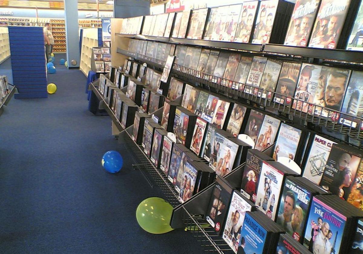 Imagen de archivo de un videoclub. | LAOPINIÓN
