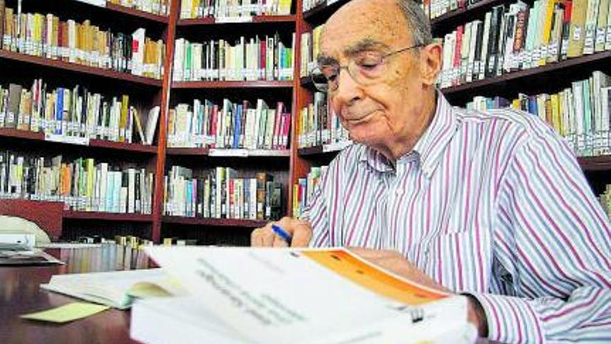 Saramago, en su casa de Lanzarote. | INFORMACIÓN