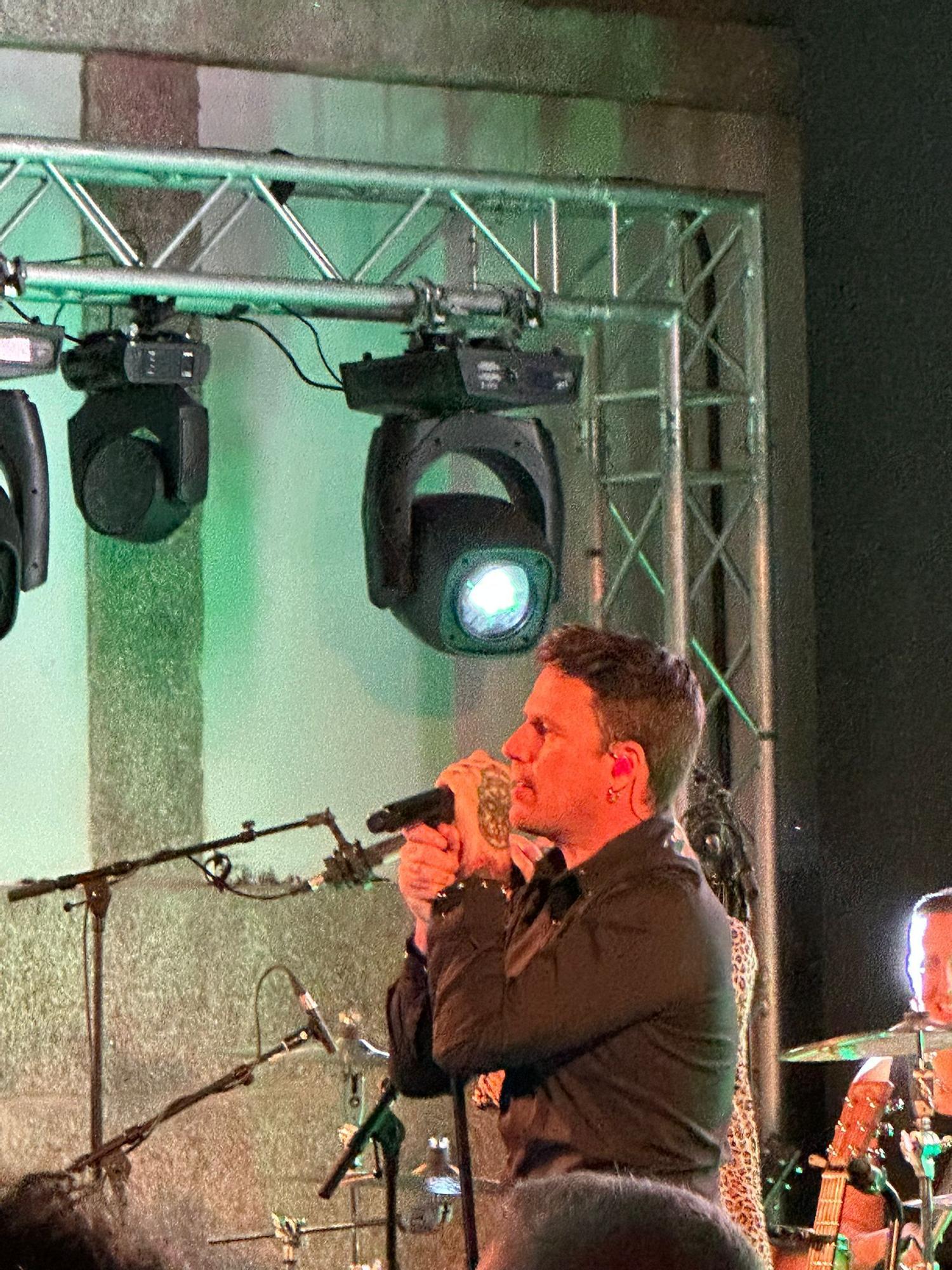 El exclusivo concierto de Dani Martín en Vigo