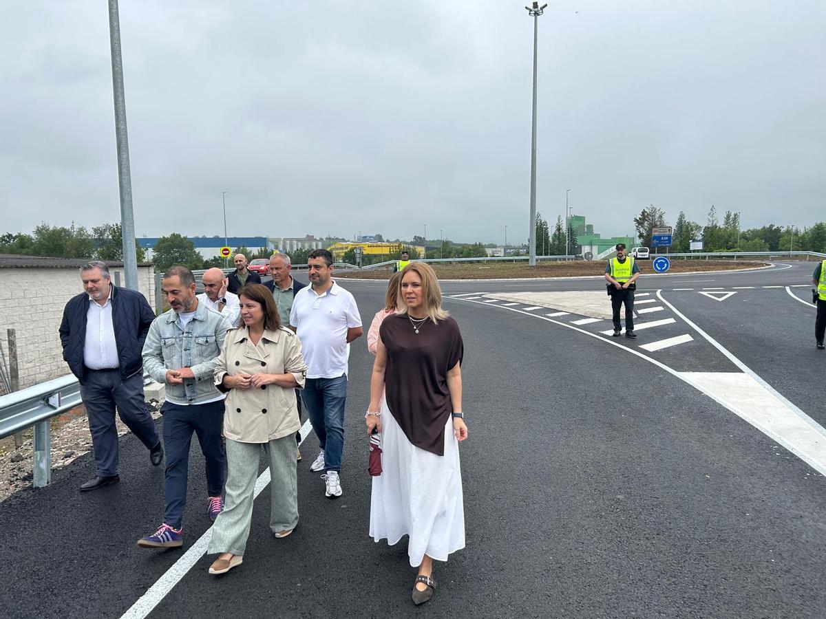 EN IMÁGENES: Inauguración de la nueva ronda de acceso a Parque Principado y vial de acceso directo desde Oviedo