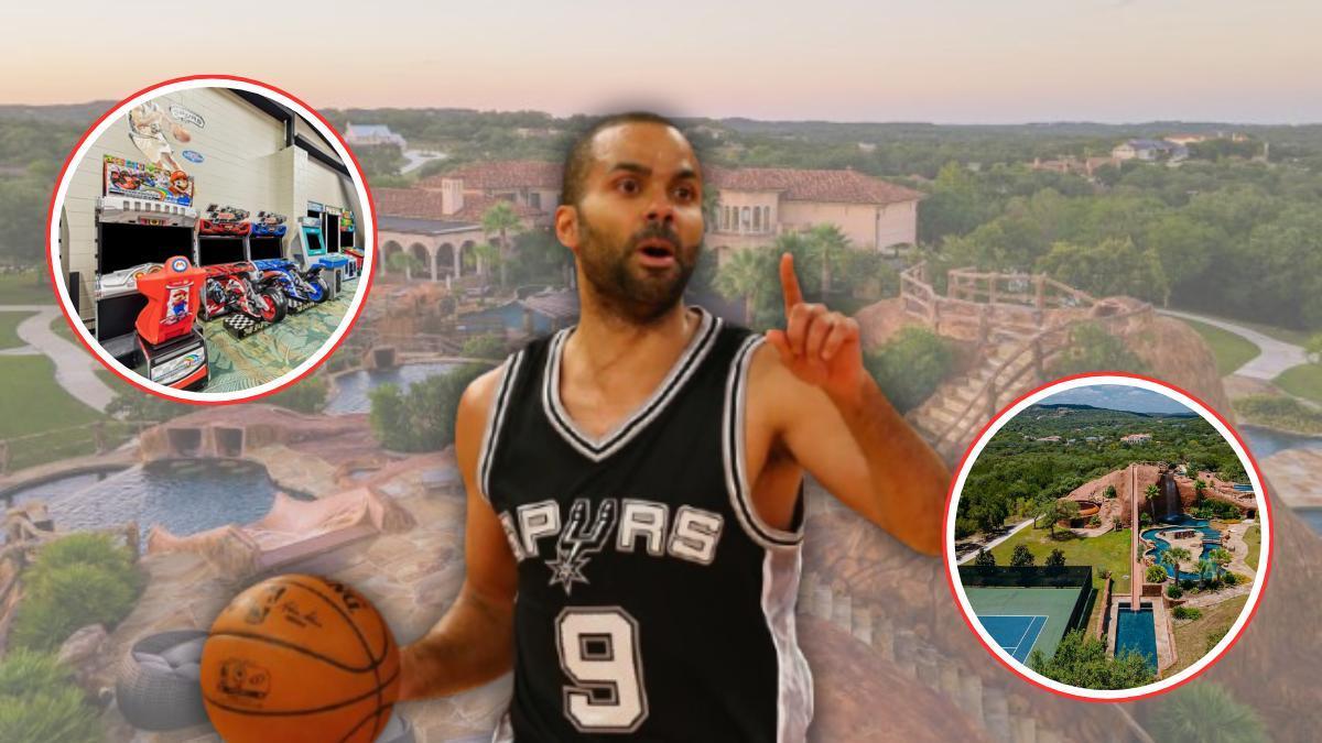 La casa de Tony Parker en Texas con todo tipo de lujos que vende por casi 20 millones.