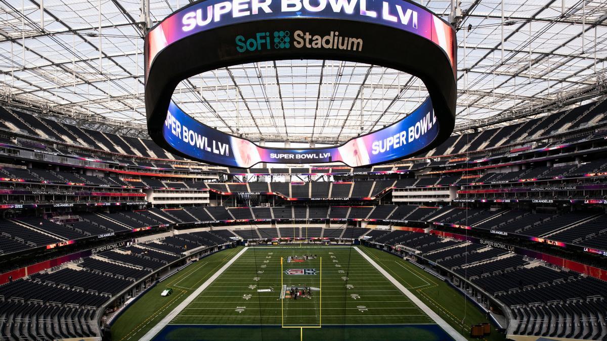 El estadio de la Super Bowl.