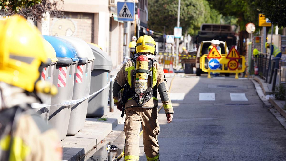 Confinados vecinos de la c/Natzaret de LH por una fuga de gas
